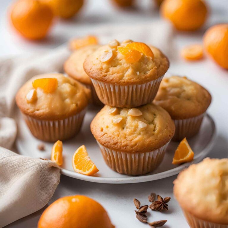 Orange Cardamom Muffins