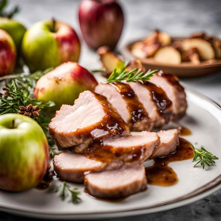 Pork Tenderloin With Apple Glaze