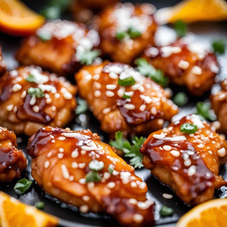 Sticky Orange Chicken